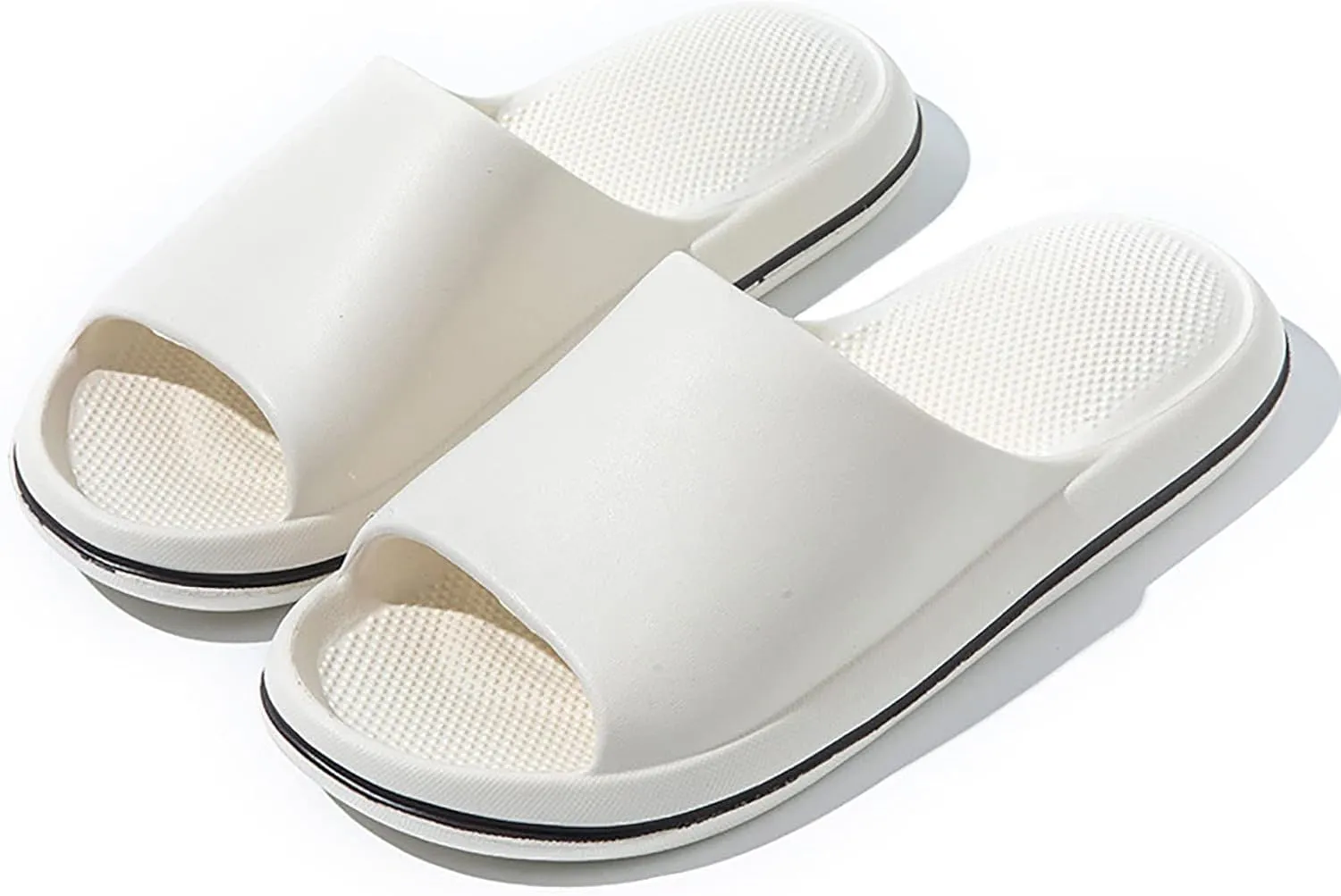 Bathroom Slippers Men Womens Slides Cloud Slippers for Men Shower Shoes Women Dorms Public Soft Sole
