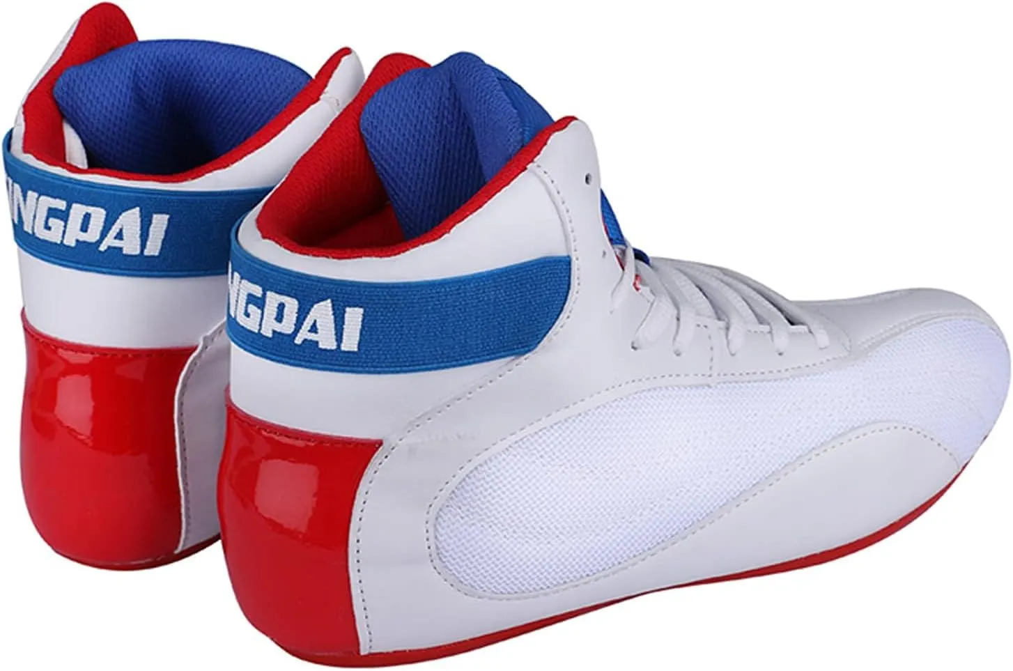 Breathable Men's High Top Wrestling Boxing Shoes High Traction Combat Speed Boxing Boots Non-Slip Fighting Training Competition Sports Shoes Men's Athletic Casual Shoes Gym Boots