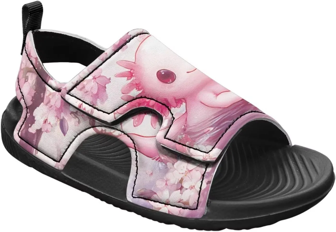 Little Girls Axolotl Star Sport Sandals Kids Toddler Causal Open Toe Outdoor Summer Shoes Hiking Water Sandals