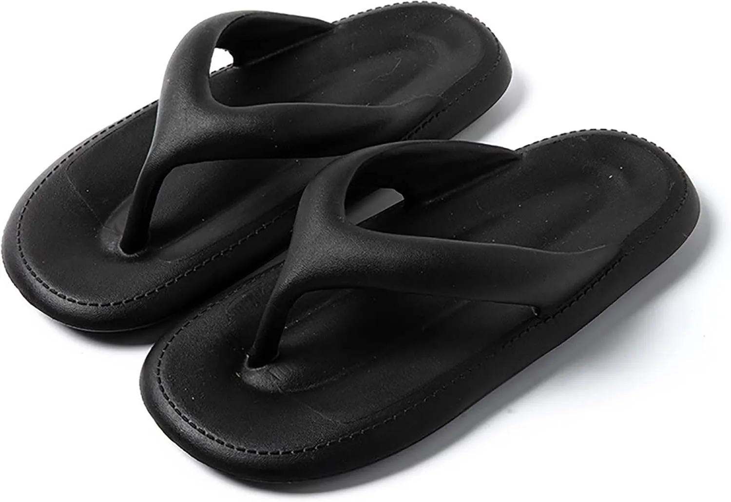 Men Flip Flops Summer Pattern Indoor And Outdoor Fashionable Practical Beach Shoes Solid Gel Flip Flops for Men
