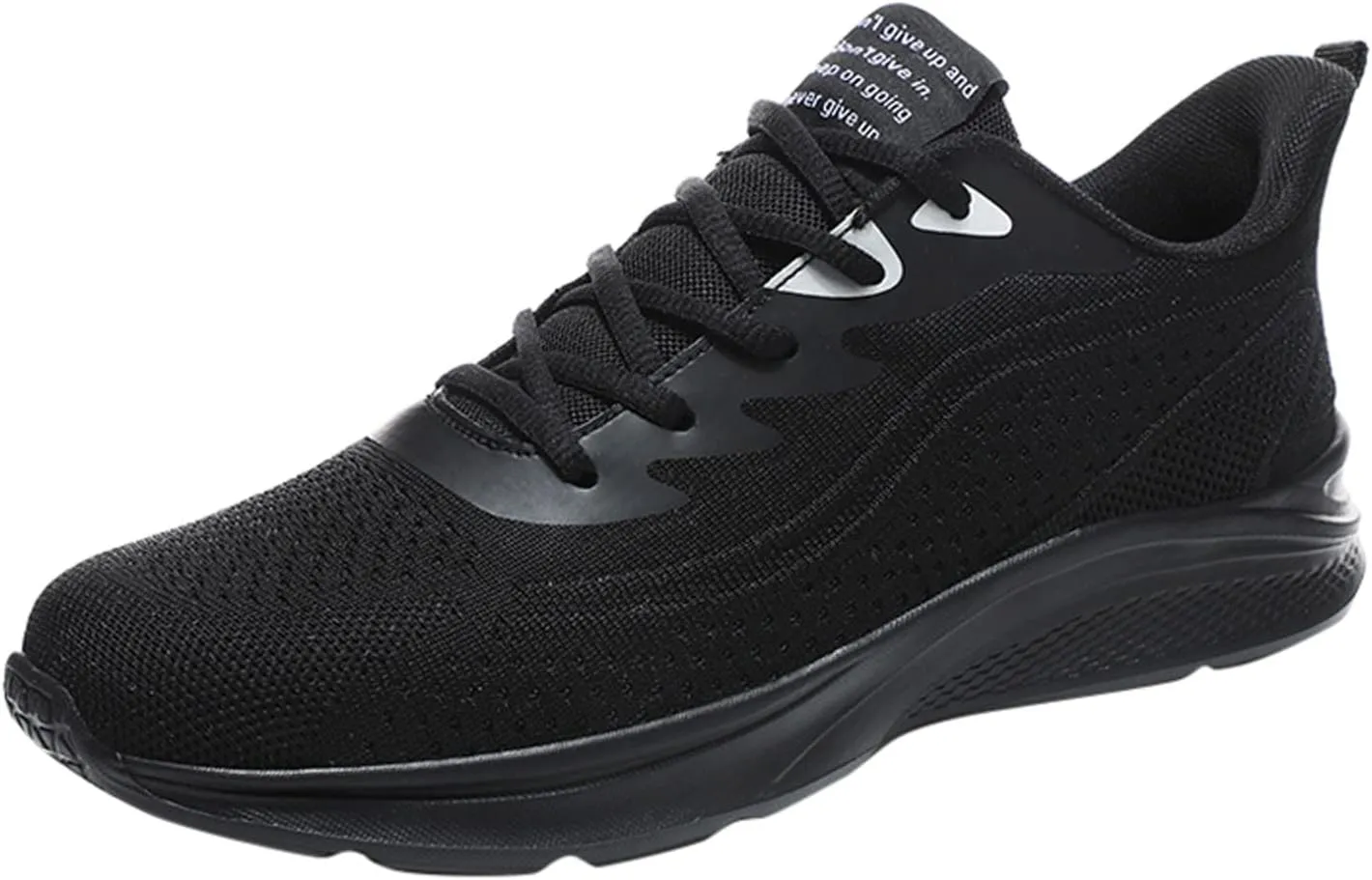 Men's Non Slip Tennis Sneakers Lightweight Breathable Walking Shoe Gym Tennis Arch Support Sports Shoes for Men