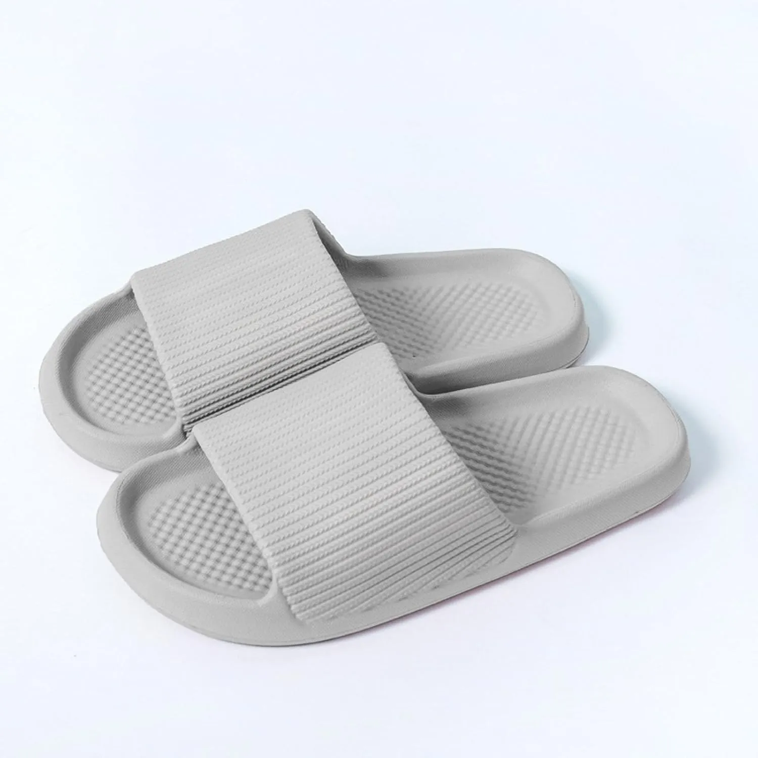 Mens Shower Shoes Womens Slides Cloud Slippers for Men Shower Shoes Women Public Ultimate Comfort Bathroom Slippers