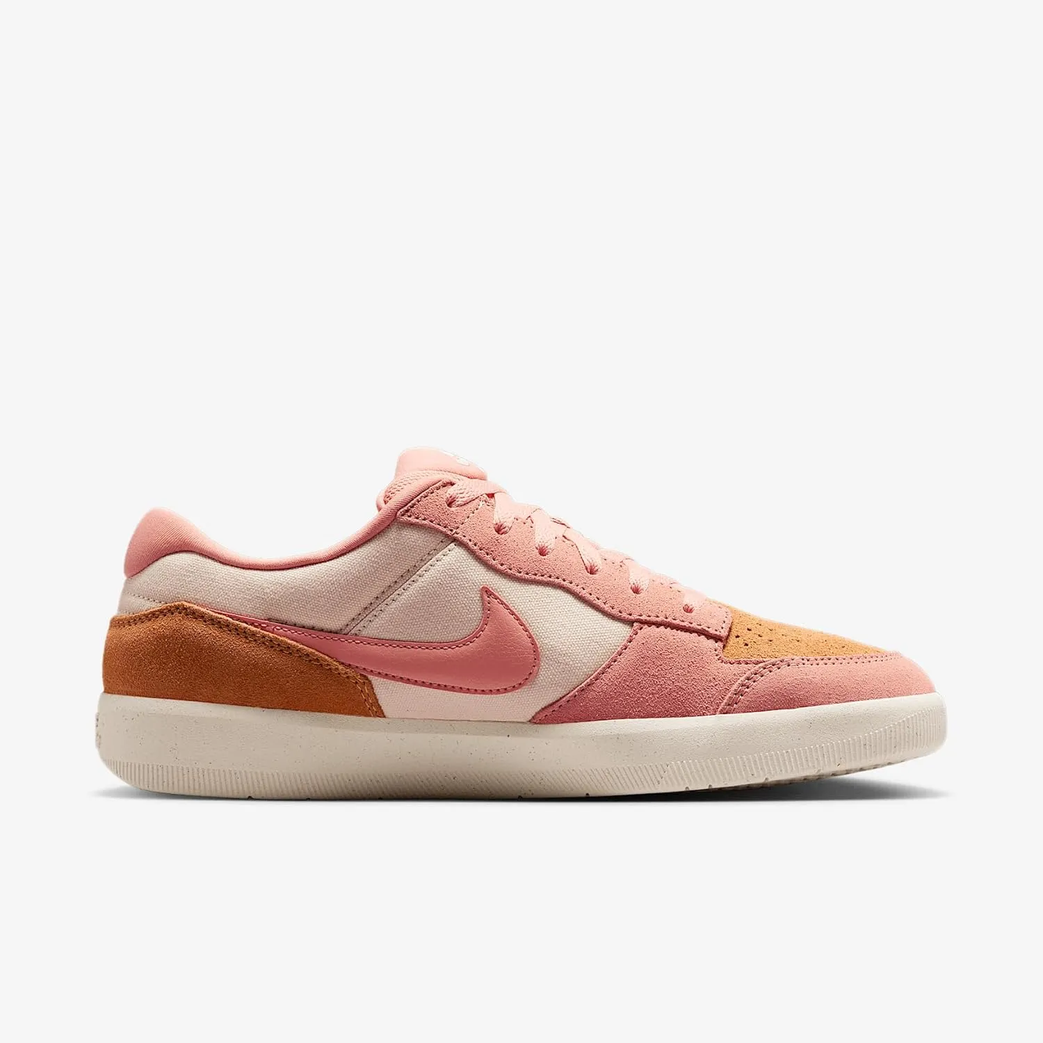 Nike SB Force 58 Skate Shoes (DV5477-103, Pale Ivory/Copper Moon/Gum Light Brown/Apricot Agate)