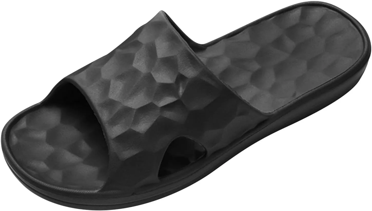 Shower Sandals Shower Slippers for Beach Showers Dorms Outdoor Bathroom Slippers for Men Women Home Slides
