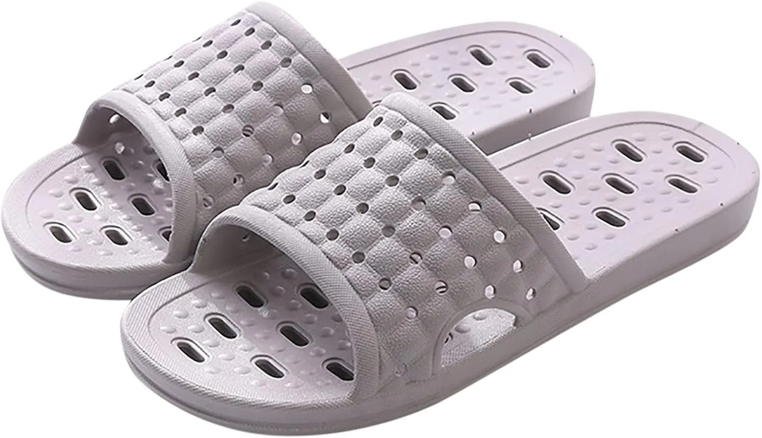 Slides for Men Womens Slides Bathroom Slippers Men Shower Shoes Women Public Indoor Ultimate Comfort Slippers