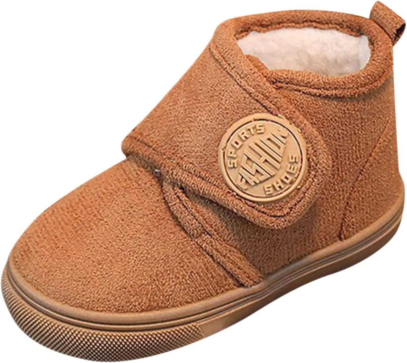 Snow Boots Toddler Girl Fashion Winter Children Boots Boys And Girls Flat Bottoms Non Slip Solid Boots