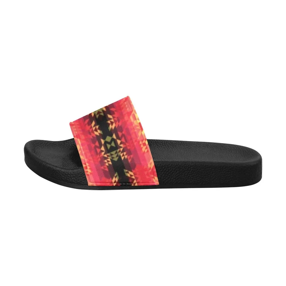 Soleil Fusion Rouge Men's Slide Sandals