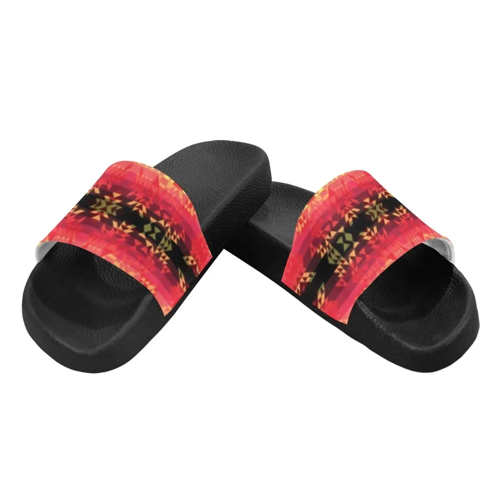 Soleil Fusion Rouge Men's Slide Sandals