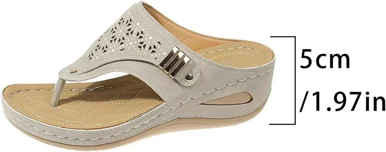 Summer Slippers for Women 2025 Thong Sandals for Women Breathable Mesh Hollow Sports Flip Flops Summer Beach Sandal WomenS Wedge Orthopedic Flip Flops Casual Sandal Open Toe Slippers 2025