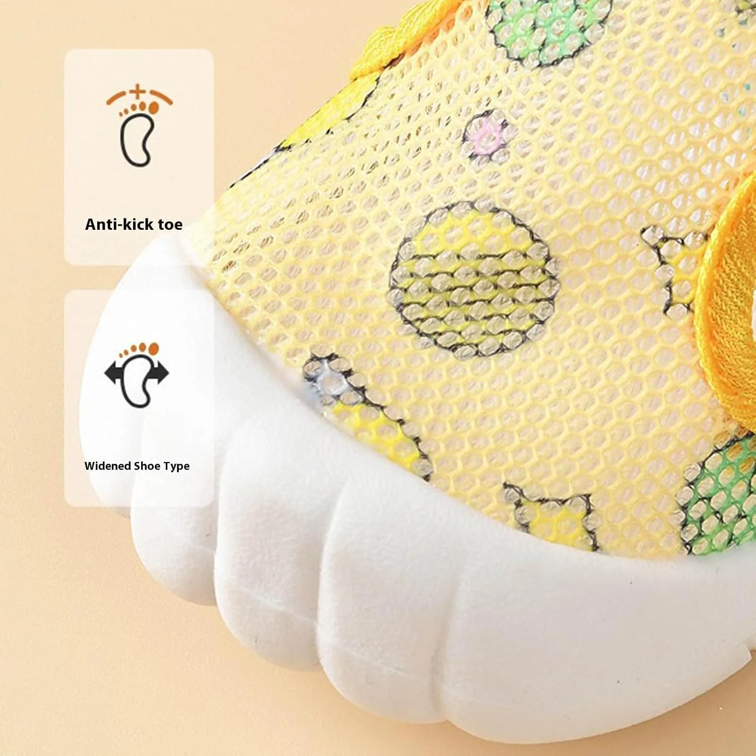 Toddler Water Shoes Barefoot Water Shoes for Kids Baby Wide Socks with Arch Support Breathable Toddler Sneakers Girls