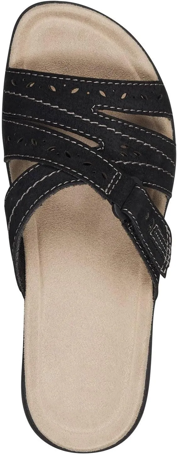 Womens Fashion Orthotic Slides Ladies Lightweight Athletic Shantel Sandal I Sustainable Slip On Thick Cushion Slippers